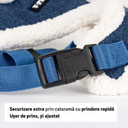 Set Ham Plush + lesă, ajustabil, pentru câini și pisici