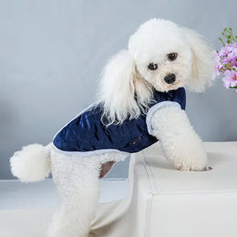 Petora Haină pentru căței albastră HH1007