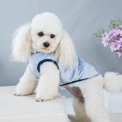 Haină pentru căței, cyan, HH1007