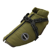 Petora Haină pentru căței verde HH1010