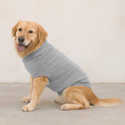 Petora Haină pentru căței, model tricotat, HH1016, gri