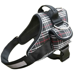 Ham ajustabil, cu buzunar, pentru căței, negru, HC1018