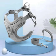 Petora Ham cu lesă ajustabil pentru căței gri HC1025