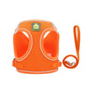 Ham ajustabil cu lesă pentru căței, portocaliu, HC1021