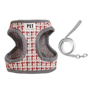 Petora Ham cu lesă ajustabil pentru căței roșu HC1033