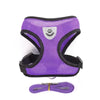 Ham ajustabil cu lesă pentru căței, mov, HC1024