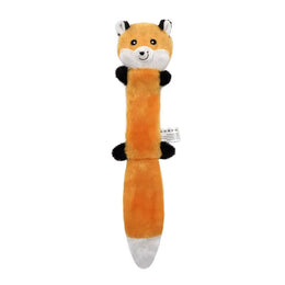 Petora Jucărie de pluș pentru căței, 45x10cm, vulpe, JC1002