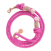 Petora Lesă funie pentru căței, lungime 1.5m, roz-închis, LS1004