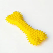 Jucărie de ros pentru câini din cauciuc, model os, 14 cm