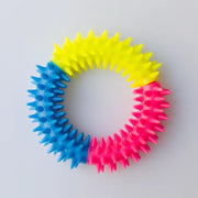 Jucărie de ros pentru câini din cauciuc, cerc, 10 cm